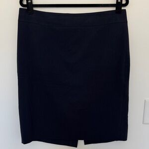 J. Crew Navy Pencil Skirt - Size 12